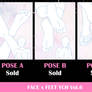 Face x Feet YCH Vol.6 - CLOSE