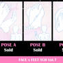 Face x Feet YCH Vol.7 - CLOSE