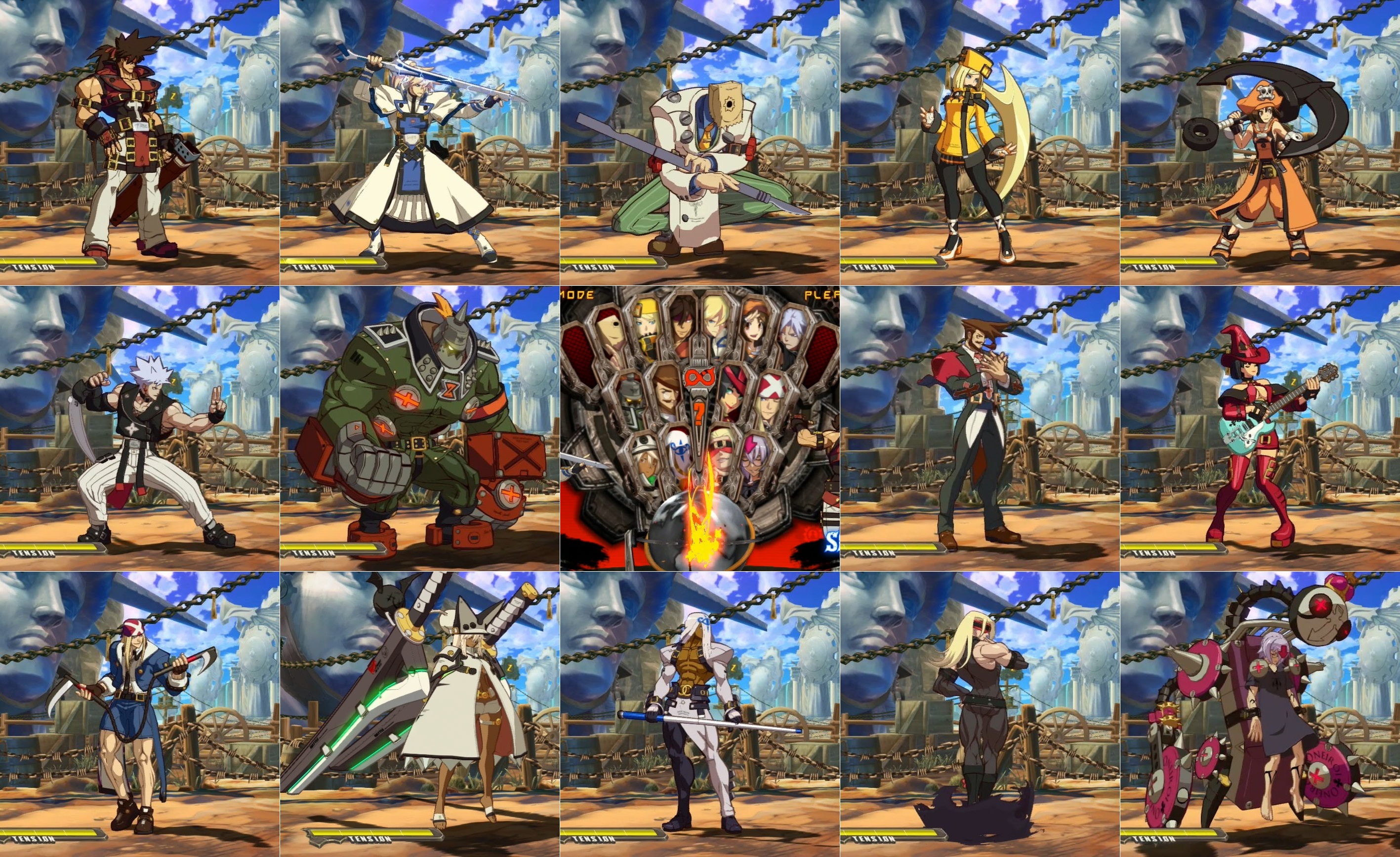 Guilty Gear Xrd -SIGN- all characters by doshirouto on DeviantArt