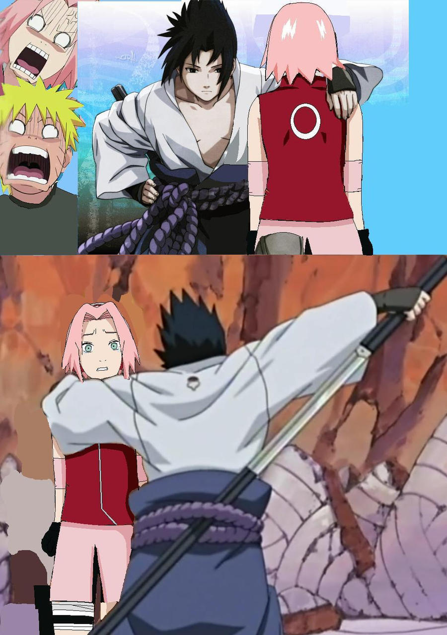 Sasuke Fights Sakura..?