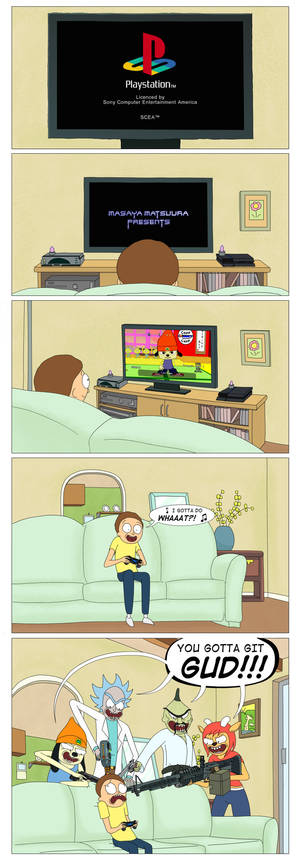 Morty's PaRappa Experience