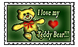 I Love My Teddy Bear by altergromit