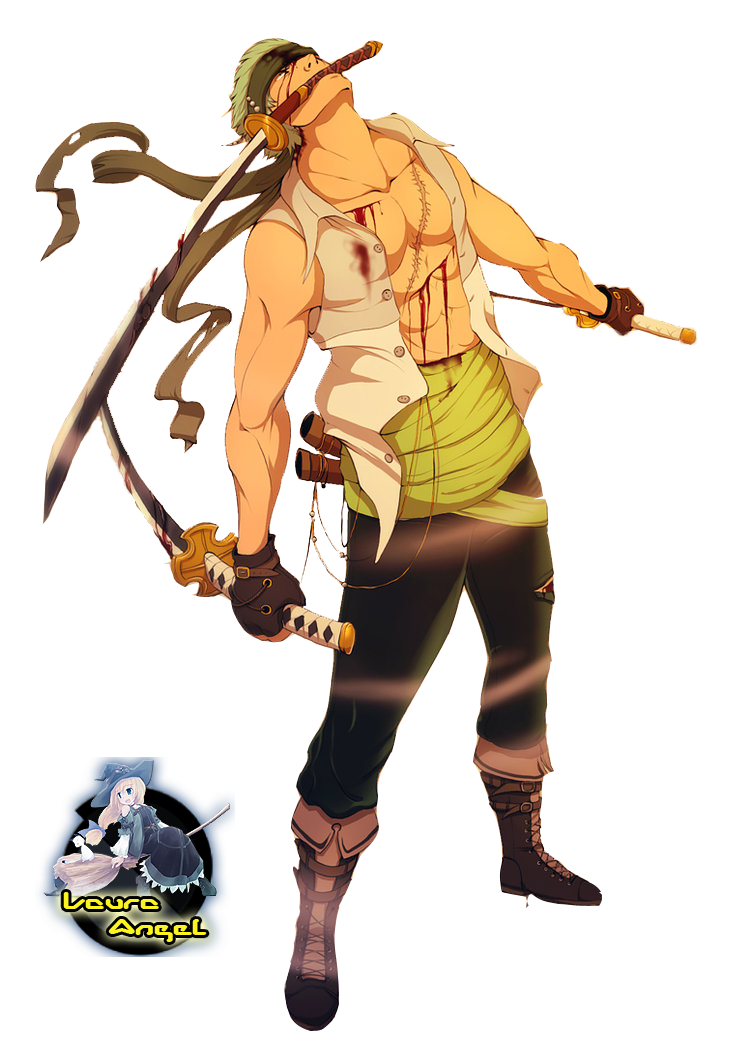 Render Zoro - One Piece by INAKI-GFX on DeviantArt