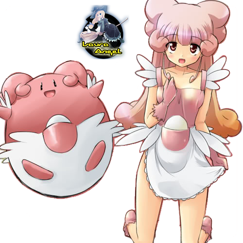 Render Blissey Gijinka