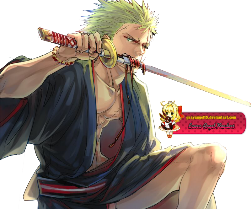 RENDER PNG - Roronoa Zoro - ONE PIECE by ArielosDesignos on DeviantArt