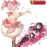 Render Madoka y Homura