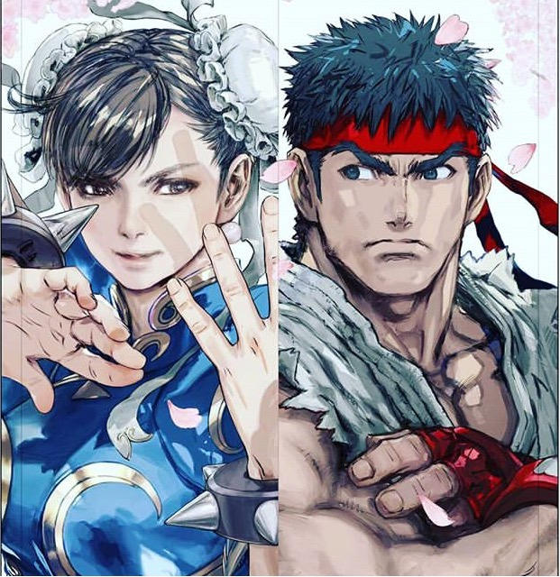 Chun Li And Ryu R Chun Li and Ryu by Akiman by FightWriter on DeviantArt