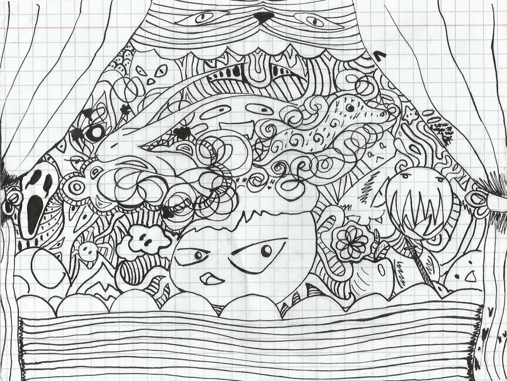 Sketches #81 ~ Random Drawings #1 by xXkuronekodollXx on DeviantArt