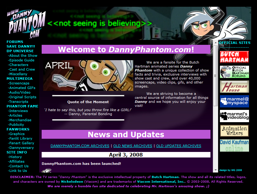 DannyPhantom.com