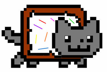 Fudge poptart nyan