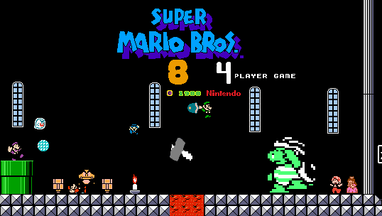 Four player discount nes games