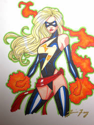 ms. marvel sketch