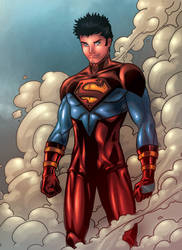 Superboy Is Back..... by JamieFayX