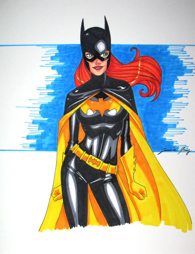 batgirl-black costume by JamieFayX on DeviantArt