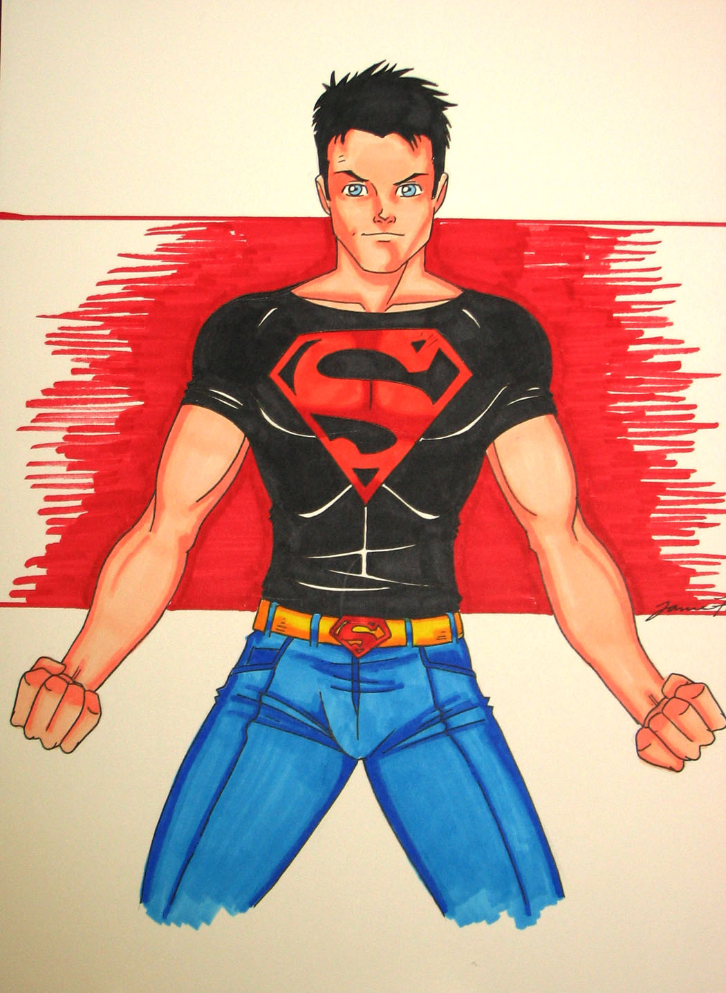 superboy sketch