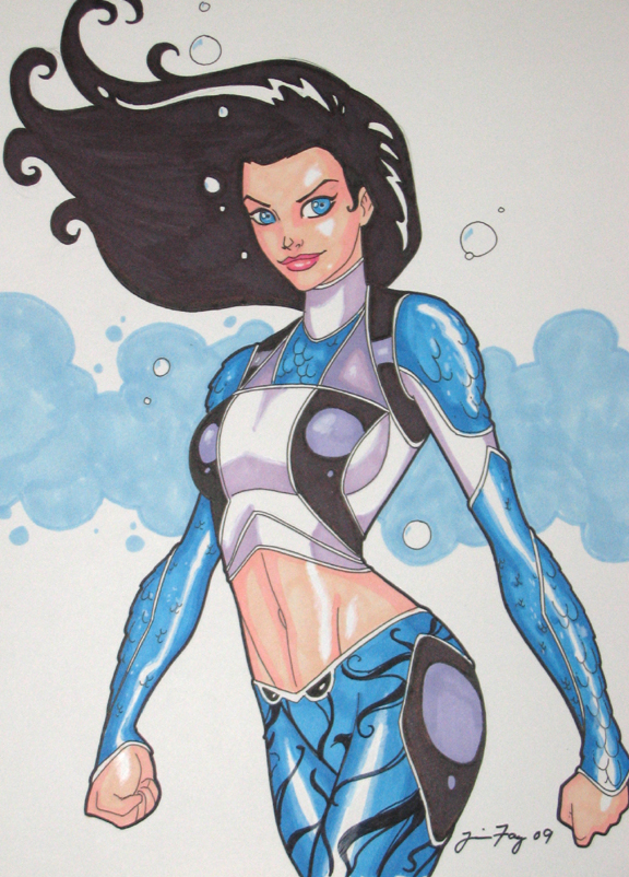 aquagirl big apple con