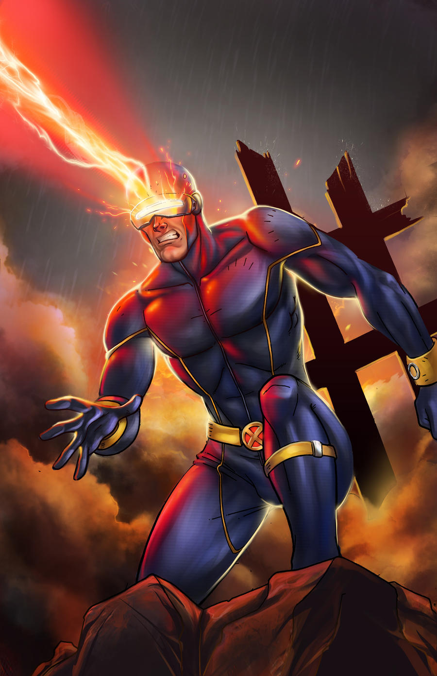 Cyclops Unleashed by JamieFayX on DeviantArt