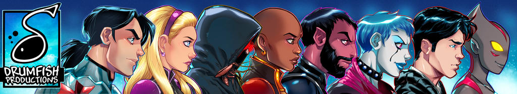 Drumfish Productions Banner by JamieFayX