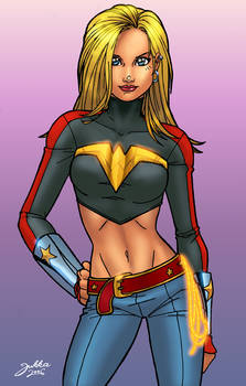 wondergirl redesign colored