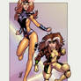 jean grey and rogue collab