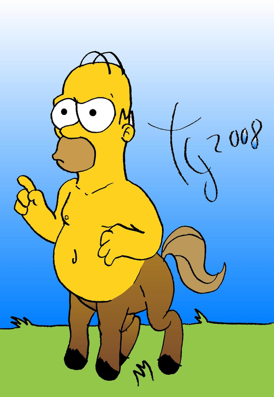 Homer as centaur