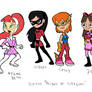 Sketch Alliance of super Girls