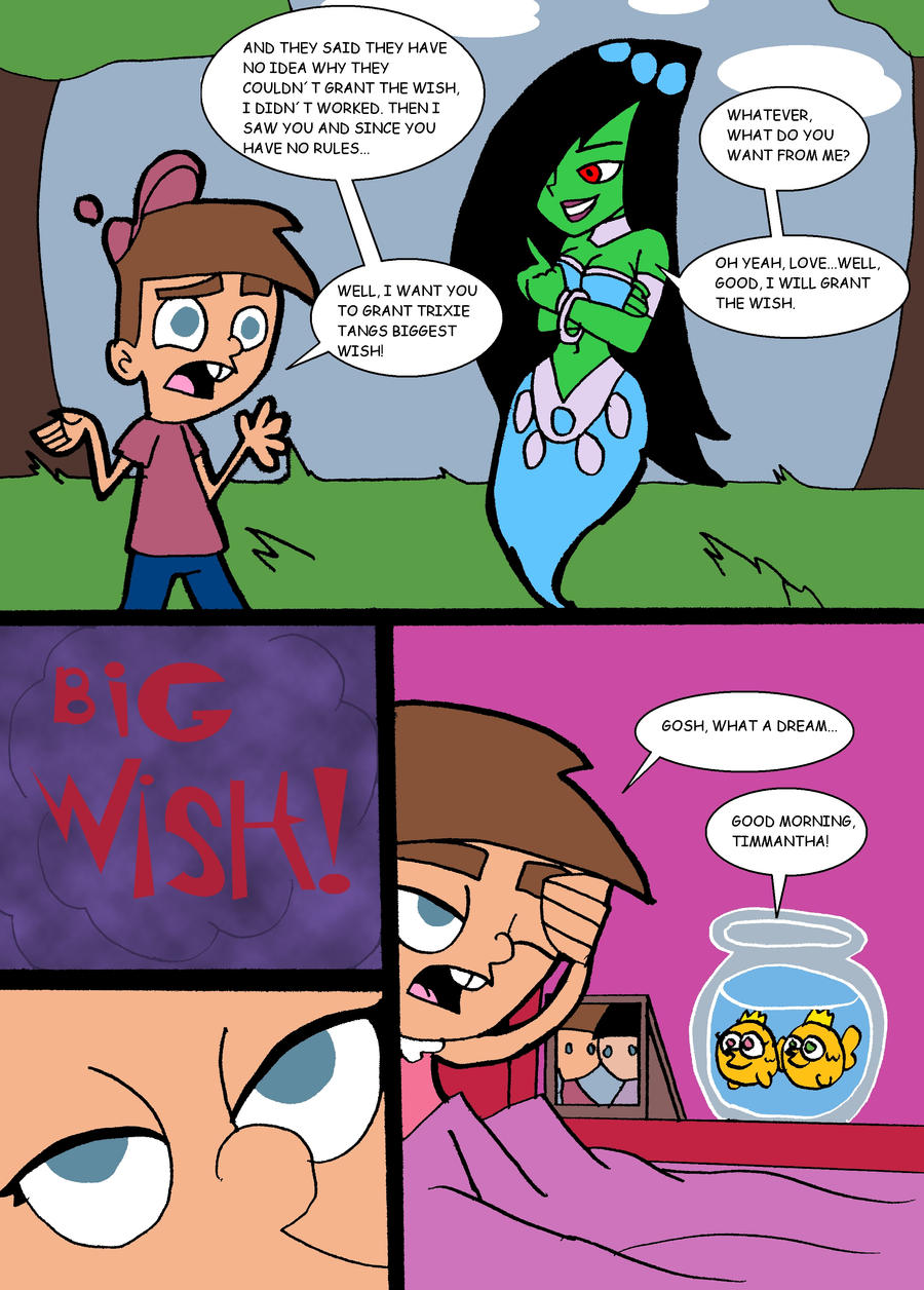 Timmantha comic page 1