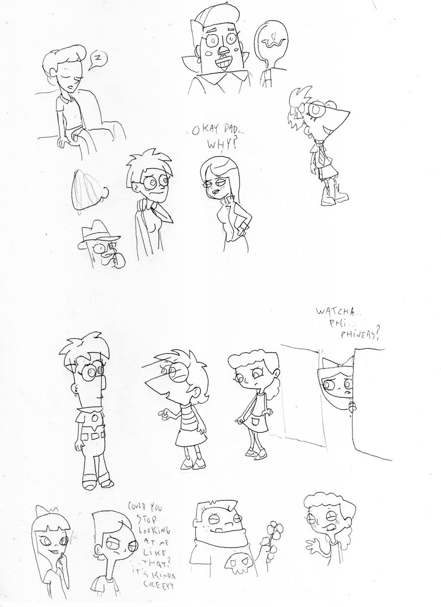 Phineas and Ferb TG Sketch