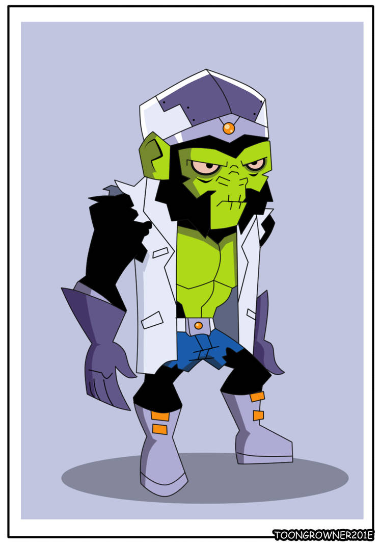 Mojojojo my own redesign by toongrowner on DeviantArt