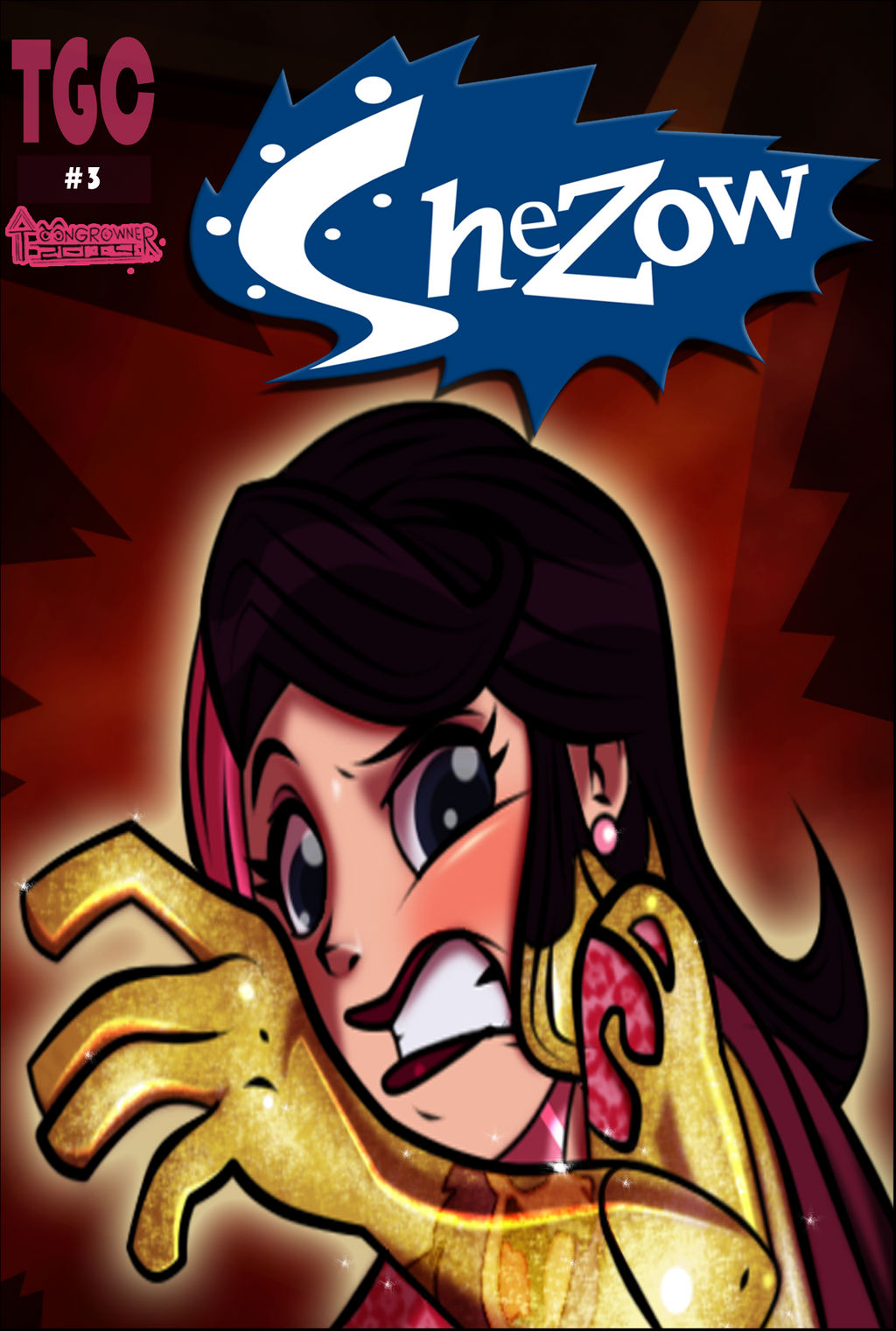 Shezow Gold Comic Cover