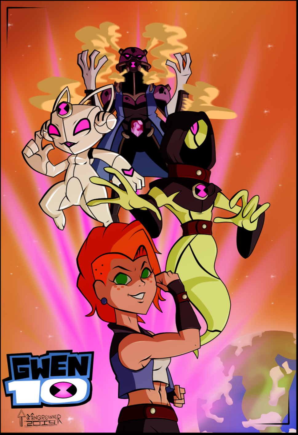 Ben 10 And Original Aliens by Preedo on DeviantArt