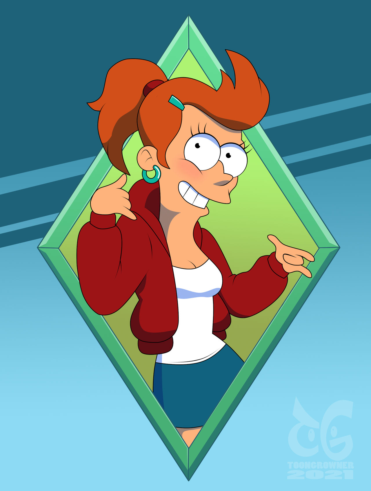 Deviantart Fry Female Fry by toongrowner on DeviantArt