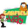 Garfield and Vicky