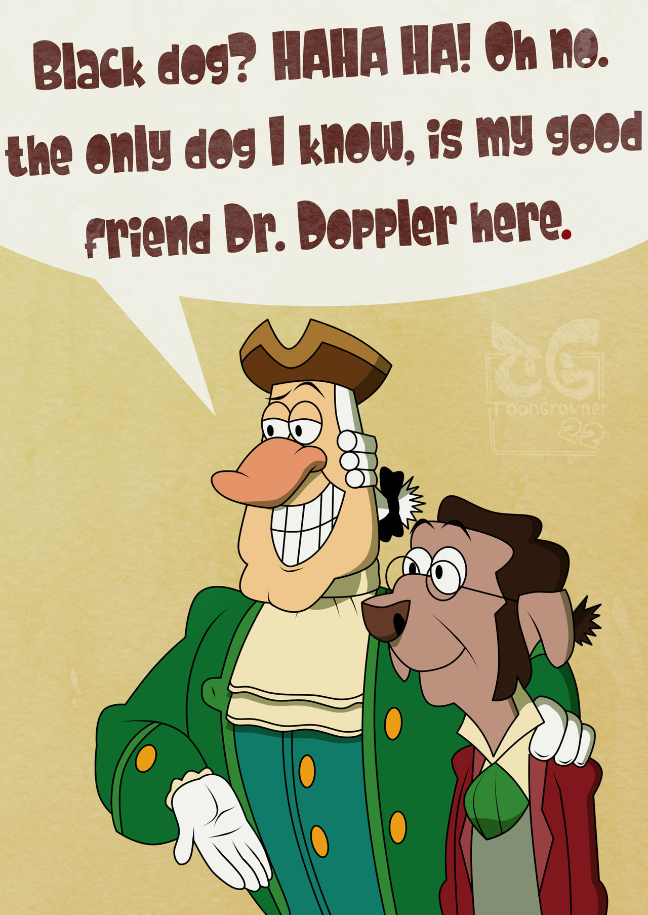 Dr. Livesey and Dr. Doppler by toongrowner on DeviantArt