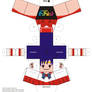 Sailor Mars Paper Doll