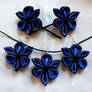 Kanzashi - Blue Midnight