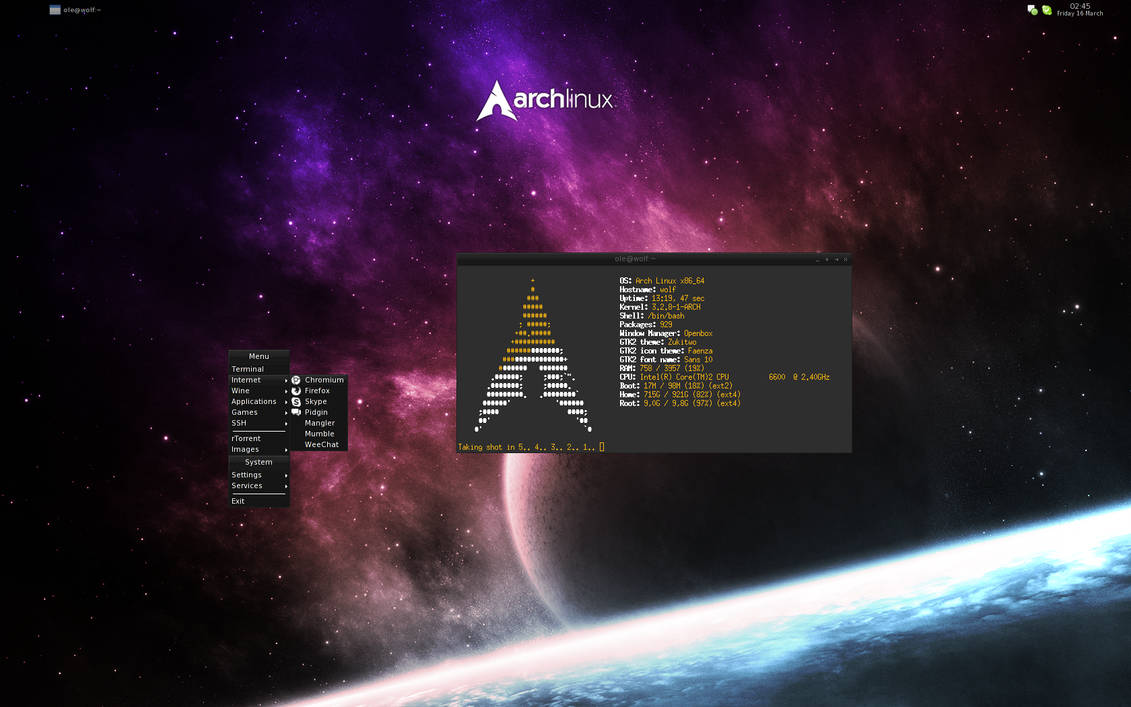 Arch Linux 2012-03-16
