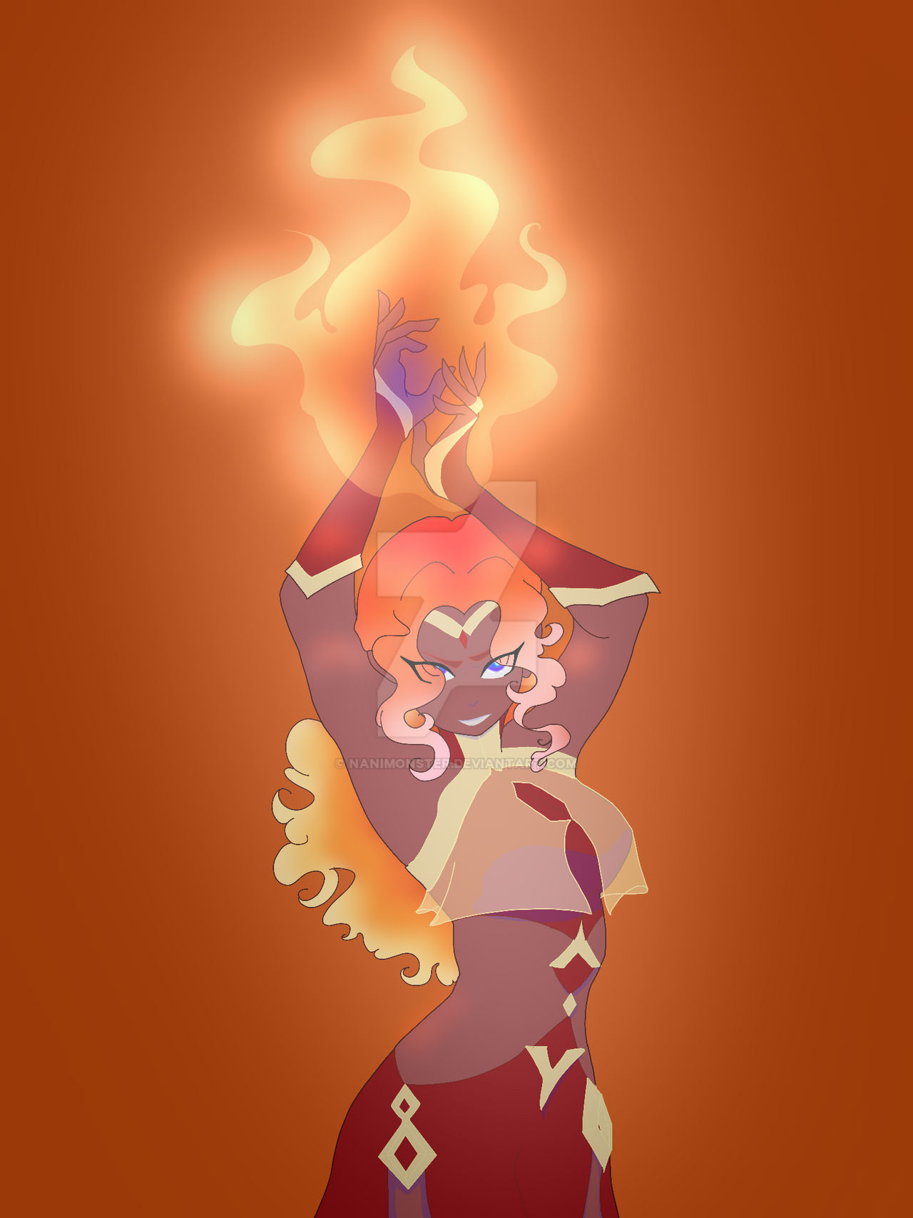 White Fire Deviantart Fire by nanimonster on DeviantArt