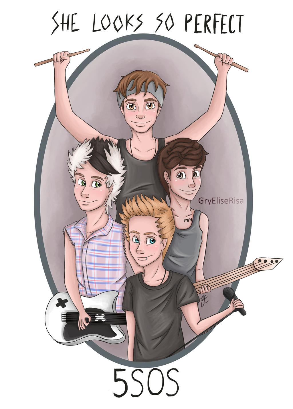 5 Seconds Of Summer She Looks So Perfect By Itsrisa On Deviantart