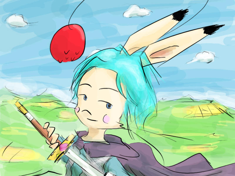 Another moogle by TedChen on DeviantArt