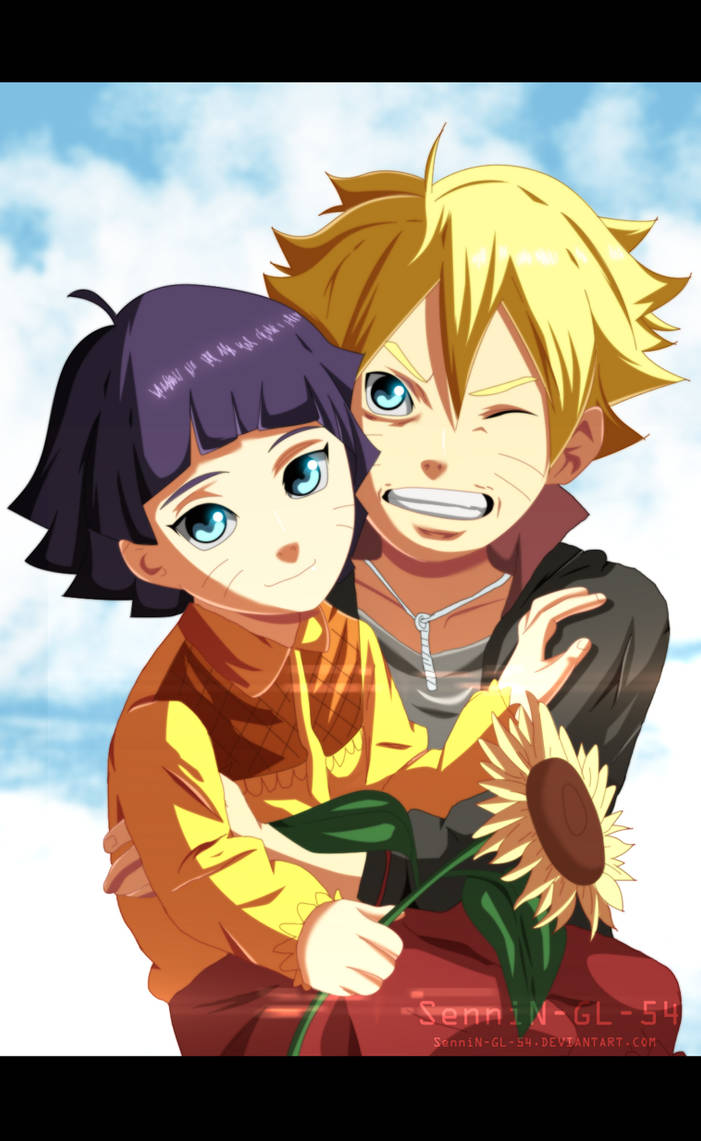 Boruto And Himawari By Sennin Gl 54 On Deviantart