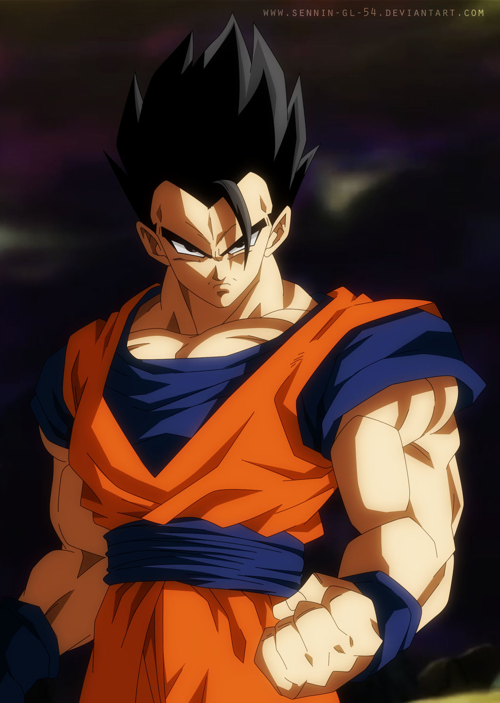 Gohan Ultimate - US - Fast Color by SenniN-GL-54 on DeviantArt