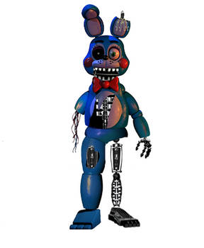 Withered Toy Bonnie MS Paint Speededit