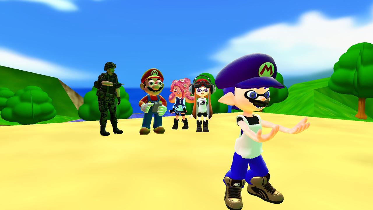 Splatoon Inkling Gmod Gmod Splatoon/smg4 smg4 as an inkling by SuperfireGmod on DeviantArt