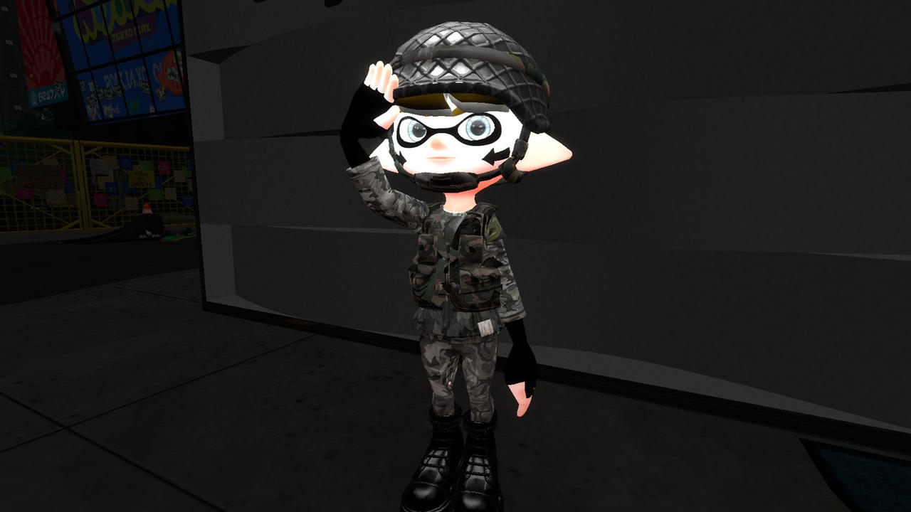 Splatoon Military Gmod Splatoon My New Army Outfit by SuperfireGmod on DeviantArt