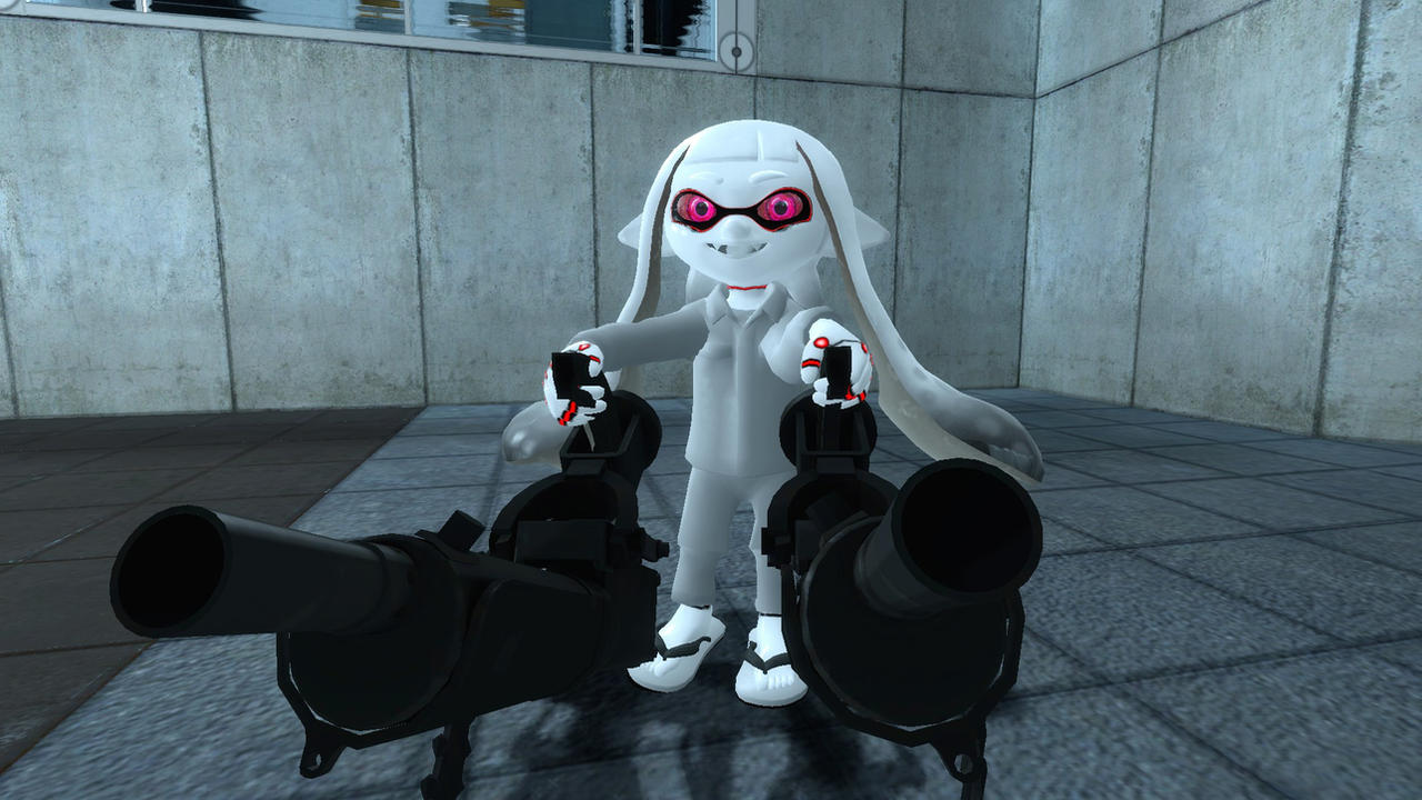 Splatoon Inkling Gmod Gmod Splatoon/Portal Turret as an Inkling by SuperfireGmod on DeviantArt