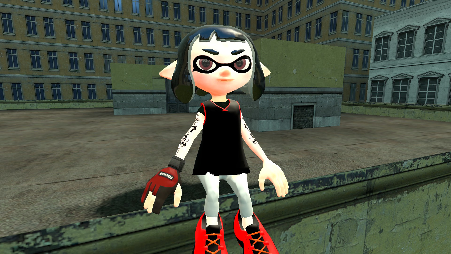 Splatoon Inkling Gmod Gmod Splatoon Faith Connors as an Inkling by SuperfireGmod on DeviantArt