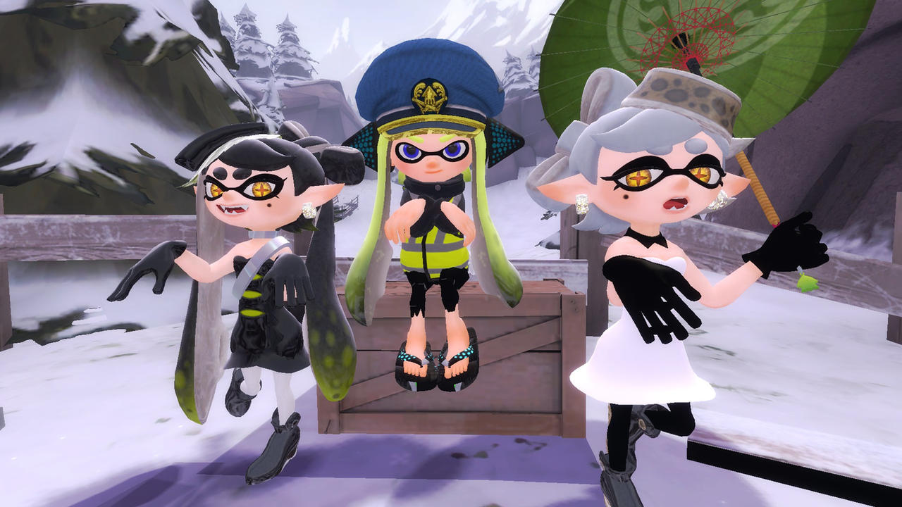 Gmod Splatoon Captain 3 and Squid Sisters by SuperfireGmod on DeviantArt