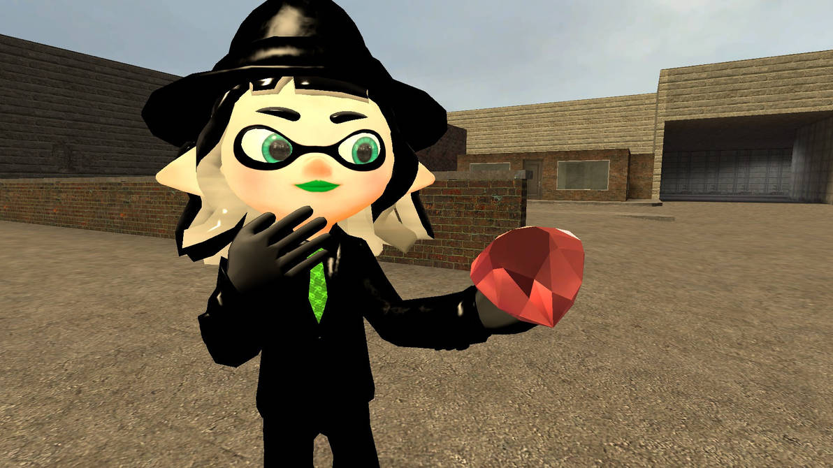 Rubygem Splinter Gmod Splatoon Ruby Holding a Ruby Gem by SuperfireGmod on DeviantArt