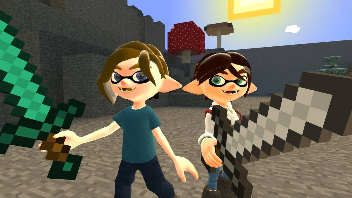 Gmod Splatoon/Minecraft Both Heros by SuperfireGmod on DeviantArt